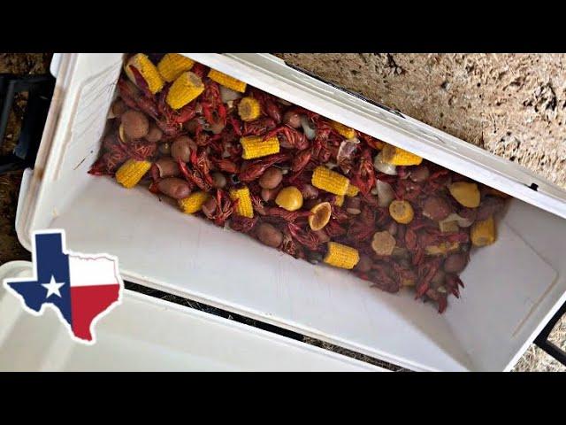 Texas Crawfish Boil | Best way to make it!