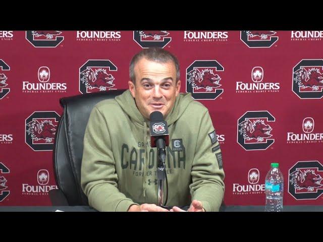 Postgame: (Wofford) Shane Beamer News Conference 11/23/24