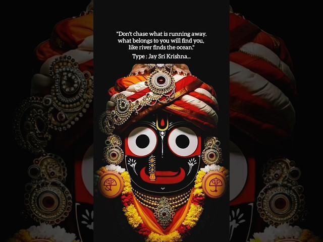 How I felt when Krishna said️#jaysrikrishna #jagannath #krishna #hinduspirituality #hindugods #god