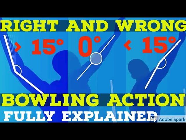 ICC Bowling Rule Correct Angle Checking | How to Check Bowling Angle | Identification Of Wrong Angle