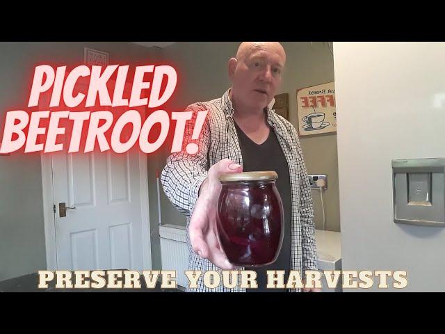 Pickled Beetroot [Home Grown Veg] [Gardening Allotment UK] [Grow Vegetables At Home ]