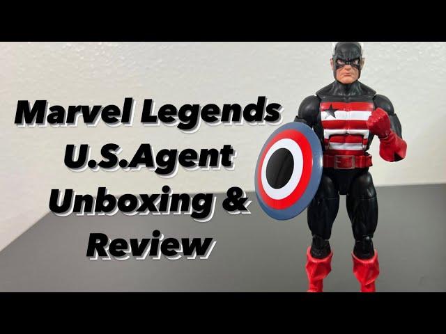 Marvel Legends US Agent Controller Wave unboxing and review