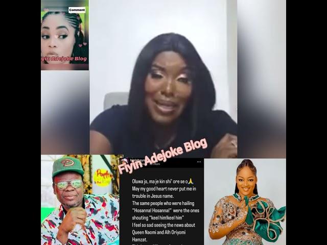 Actress Abiola Adebayo Pray for Olori Naomi and Oriyomi Hamzat that God should Have Mercy