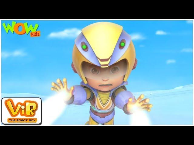 Vir The Robot Boy | Hindi Cartoon For Kids | Vir vs yeti | Animated Series| Wow Kidz