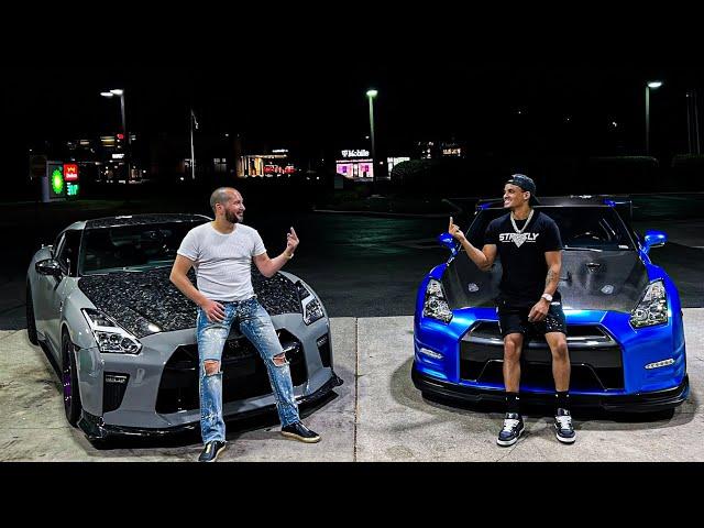 RICH KID IN 2000HP GT-R MESSES WITH THE WRONG GTR…