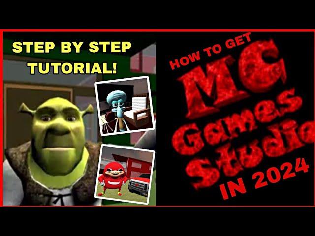 How To Get MC Games Studio In 2024! (Step by step tutorial)