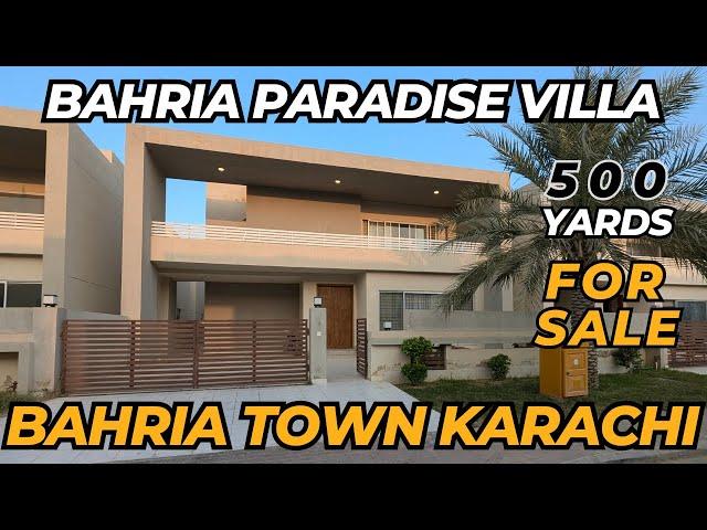 500 Yards Paradise Villa For Sale | Bahria Town Karachi | Bahria Property Network | 0305-3949942