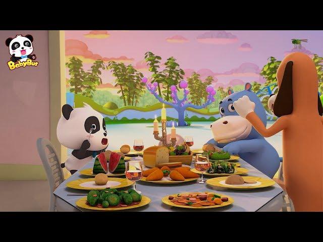 Baby Panda Visits Mr.Dao's Home | Magical Chinese Characters | Kids Cartoon | Baby Cartoon | BabyBus