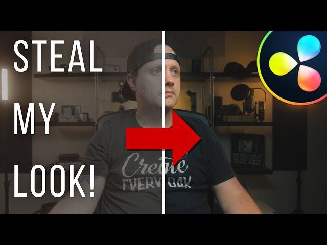 STEAL MY LOOK!! | Color Grading in Davinci Resolve 17