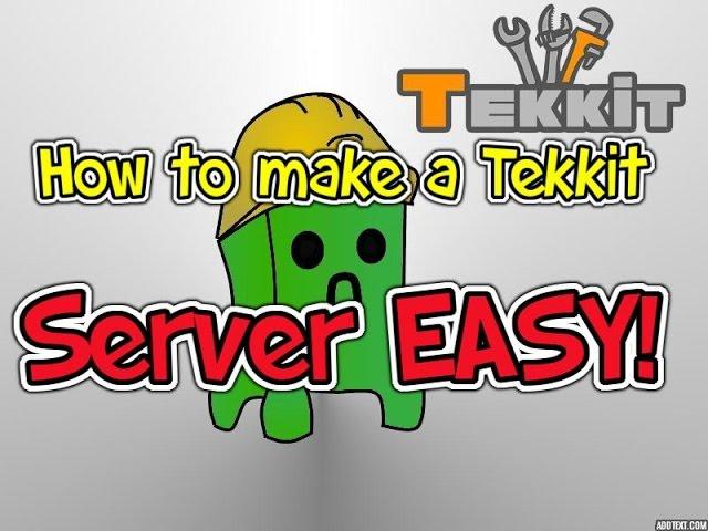 How to make a Tekkit server EASY!! latest!