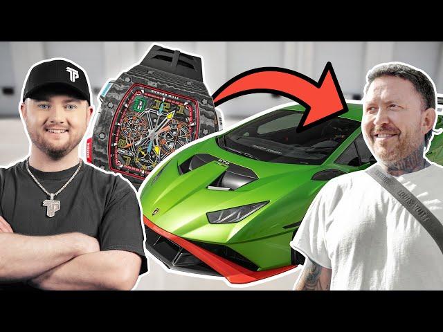 HE TRADED HIS RICHARD MILLE FOR A LAMBORGHINI STO