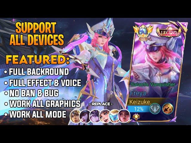 Script Skin Freya Legend - Galactic Vanquisher No Password | Full Effect & Voice