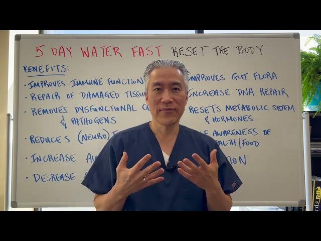 5 Day Water Fast--Reset the BODY