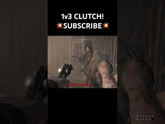 6 Star 1v3 Clutch In Hunt Showdown! #gaming #shorts #edit #gameplay #games #fun #youtube #content