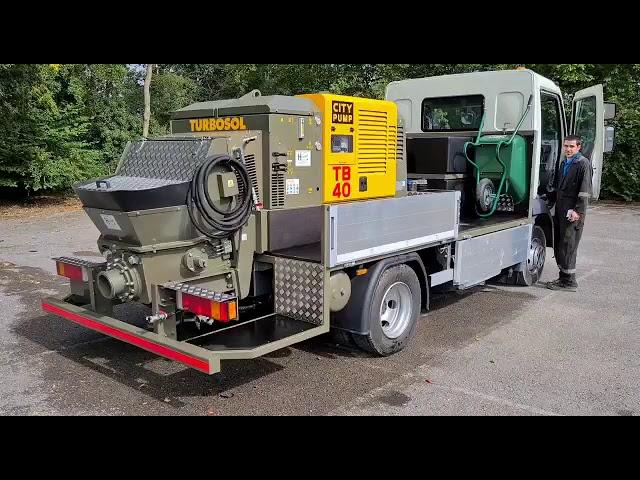 DAF / TURBOSOL TB40 Concrete Line Pump