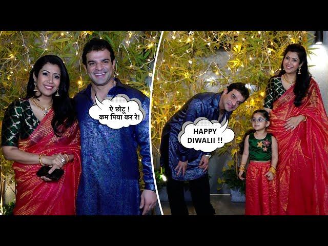 Ye Hai Mohabbatein Star Karan Patel HOSTS A Beautiful Diwali Party With Family | Lehren Small Screen