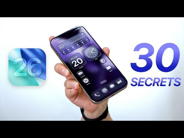 iOS 26 – 30 Tips, Tricks & Hidden Secrets!