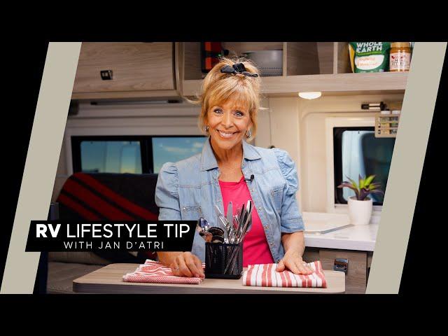 RV LIFESTYLE TIP: Store Your Silverware in a Silverware Caddy