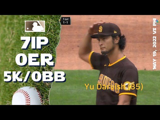 Yu Darvish ダルビッシュ 有 | May 19, 2022 | MLB highlights