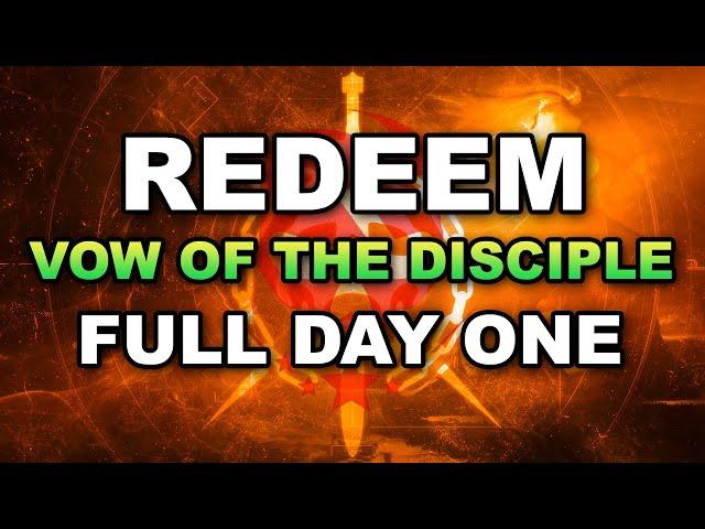 REDEEM'S VOW OF DISCIPLE FULL CLEAR - Destiny 2 Witch Queen