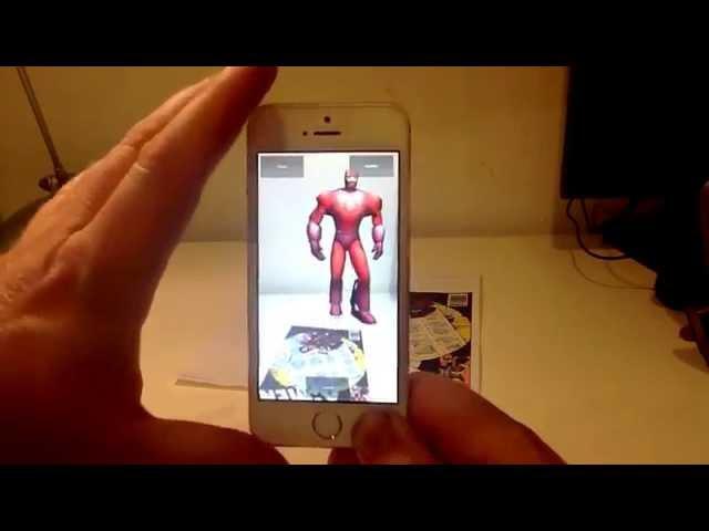 AR-Xmen tech demo
