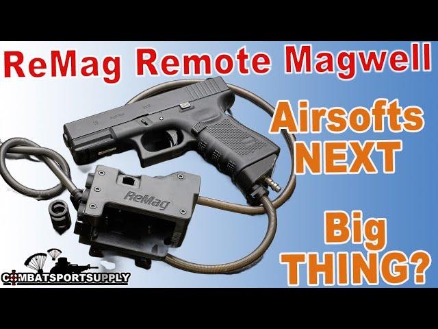 ReMag AIRSOFT Remote Magwell  #airsoft #airsoftgun #remag