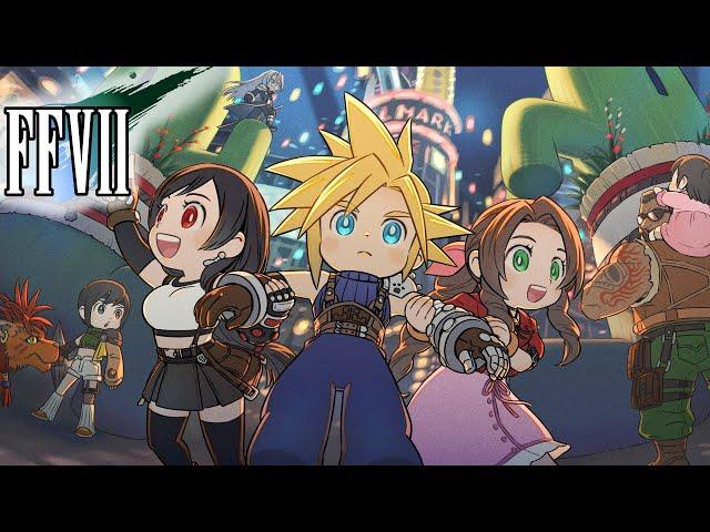 FFVII - Replay after Rebirth, Ep. 1 [Modded] Ninostyle Chibi