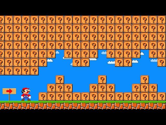 Can Mario Collect 1,000,000 Item Blocks tried to beat Super Mario Bros.?