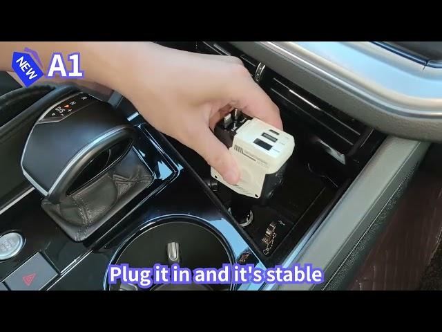 Fast Charge, No Fuss! Meet the A1 Retractable Car Charger