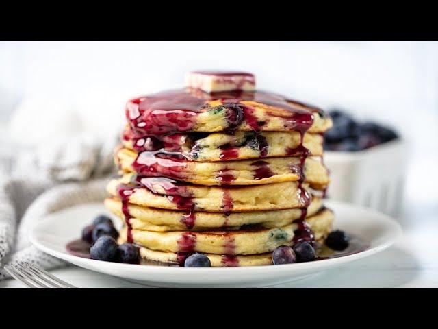 How to Make Perfect Blueberry Pancakes