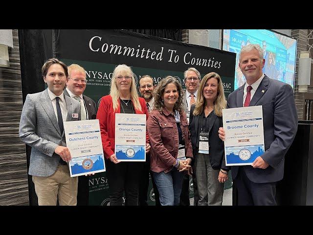 Climate Smart Communities Anniversary Reception at NYSAC Fall Seminar