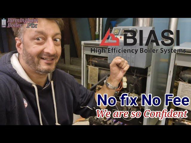 Biasi boiler boiler repair faulty pressure  gauge Commercial diagnosis birmingham boiler fix