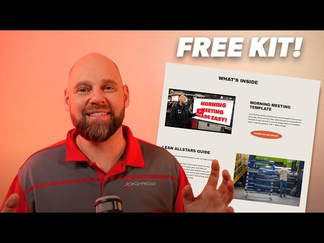 Start Your Lean Manufacturing Journey with this FREE Resource Kit!
