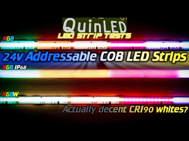 QuinLEDThe best RGBW 24v Addressable LED strip!