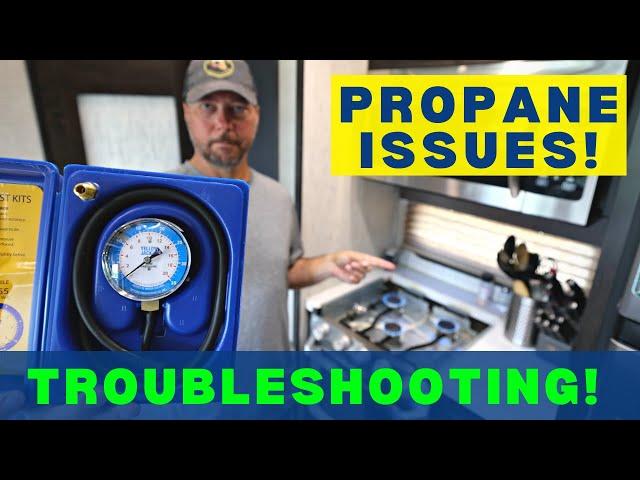 Propane Leak and Stove Issues FIXED! (Plus Tips!) (Full Time RV Life)