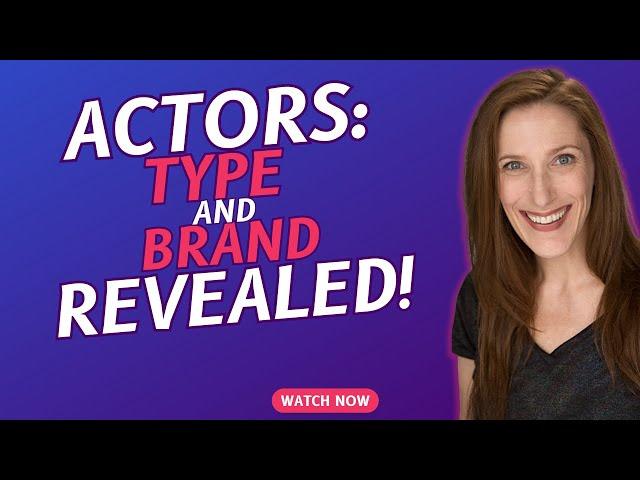 Actors: Your Type and Brand REVEALED! Bonnie Gillespie's SMFA Survey (Self-Management for Actors)