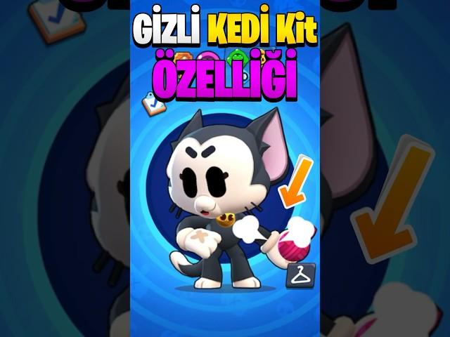 KEDİ Kit BİLMEDİĞİNİZ GİZLİ ÖZELLİĞİ | YENİ EFSANEVİ KARAKTER - Brawl Stars #shorts