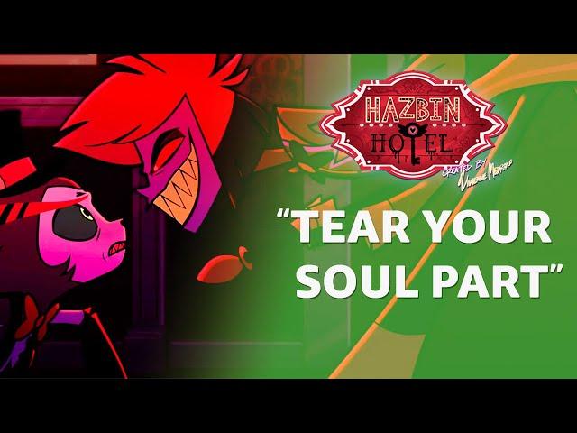 Husk Faces Alastor’s Fiery Wrath | Hazbin Hotel
