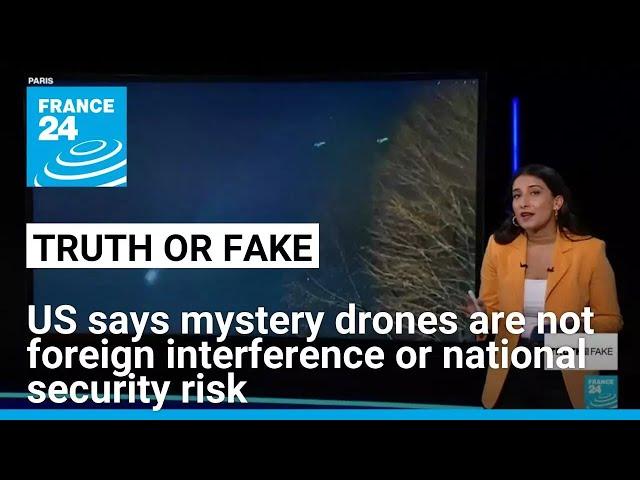 What we know about the mysterious drone sightings over New Jersey • FRANCE 24 English