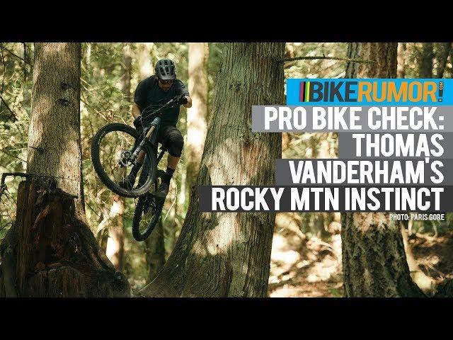 Pro Bike Check - Thomas Vanderham's Rocky Mountain Instinct