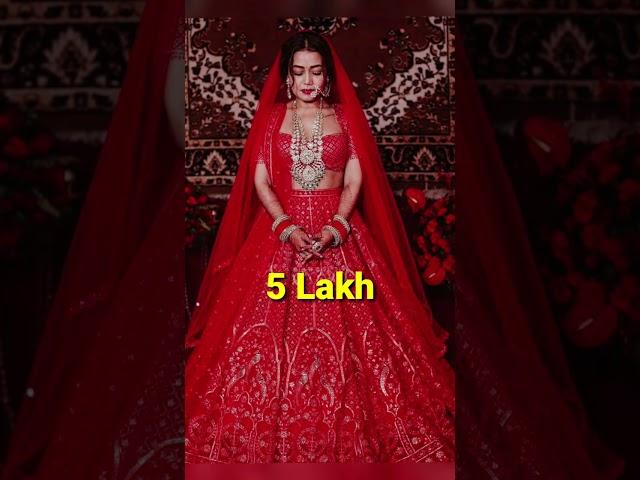 Bollywood actress wedding lehenga price #shorts #youtubeshorts #shortsvideo #actress #lehenga