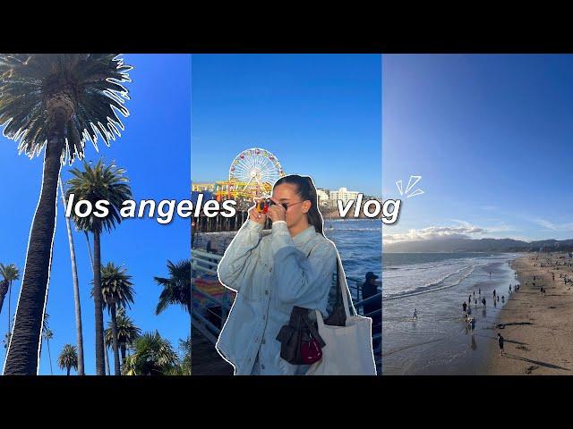 la vlog  | in-n-out & erewhon mukbang, malibu, visiting museums, & hiking the runyon