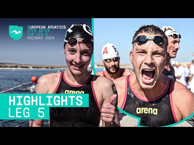 Swimmers React | Open Water Swimming Cup 2024 - Leg 5 (Razanac) | European Aquatics