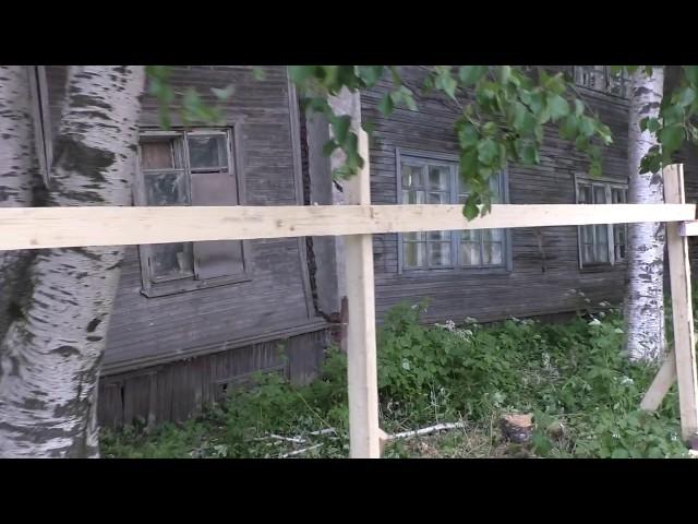 Деревянный дом под снос