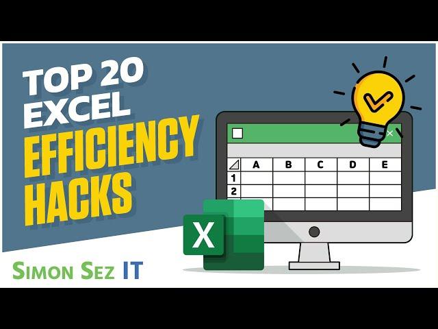 20 Excel Tips to Improve Your Productivity