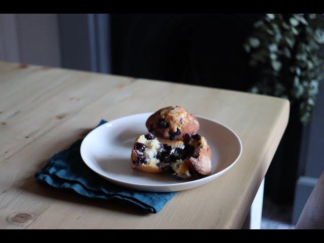 The Best (and easiest) Blueberry Muffin Recipe EVER - Blythe's Recipe in Metric