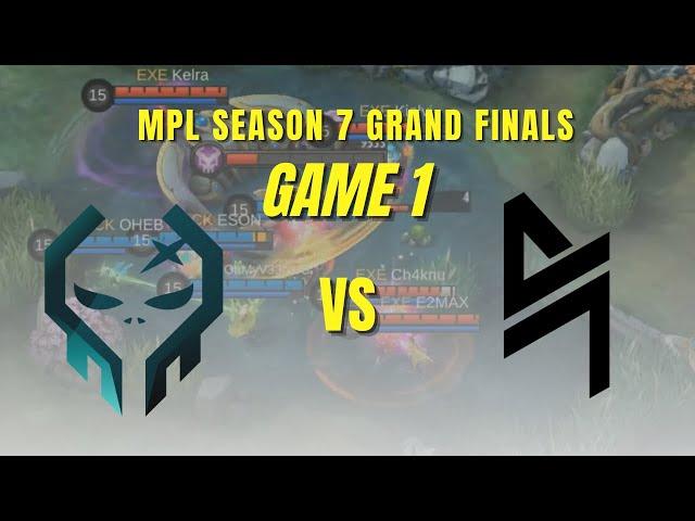 EXECRATION VS BLACKLIST INTERNATIONAL GAME 1 | MPL SEASON 7 GRAND FINALS