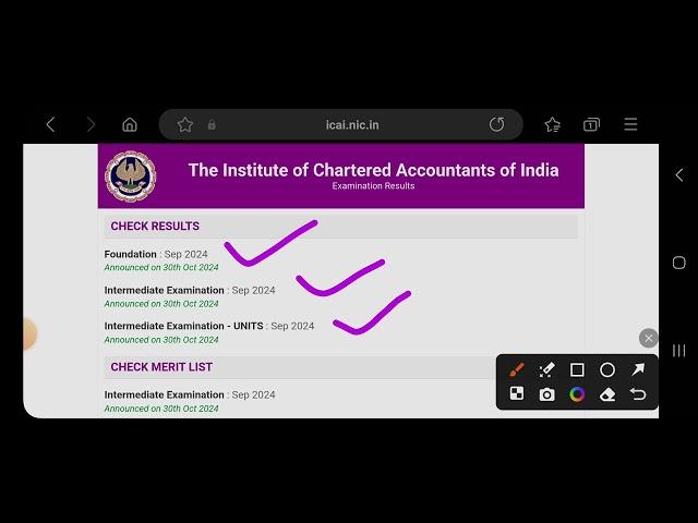 CA Foundation And Intermediate Result Declared | ICAI Result 2024