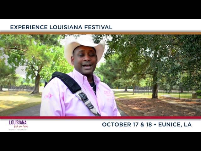 Geno Delafose Invites You to the Experience Louisiana Festival