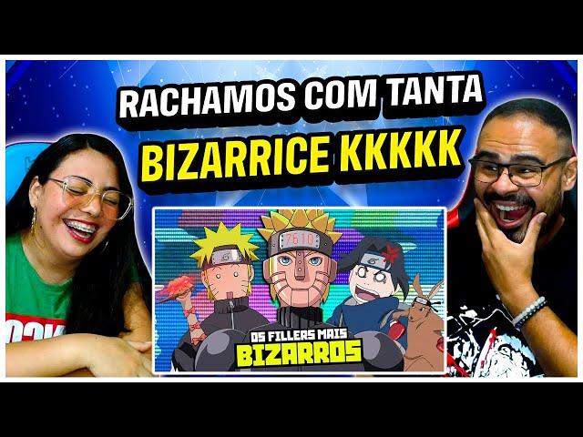 REACT VIAJANTE GALÁCTICO | Os FILLERS mais BIZARROS (e ZOADOS) de NARUTO 